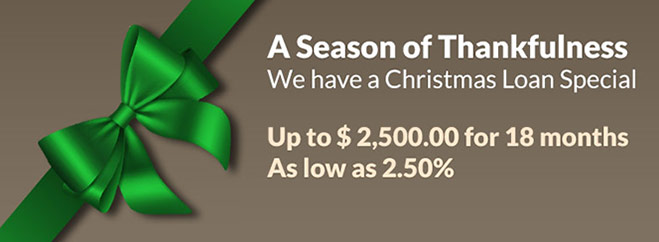 Christmas loan special